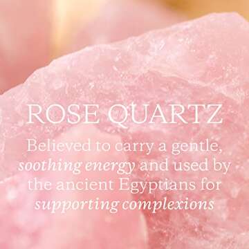 Kora Organics Rose Quartz Heart Facial Sculptor, Depuffing & Lifting Gua Sha, Sculpt & Tone