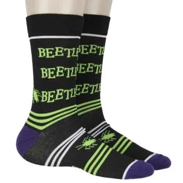 Beetlejuice Socks 2 Pack for Adults | Iconic & Fun Wear