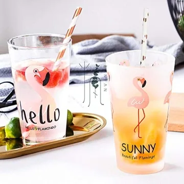 Elegant Biodegradable Rose Gold Paper Straws for Events