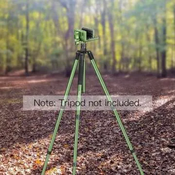 Manbily Shooting Saddle Clamp for Tripods and Hunting