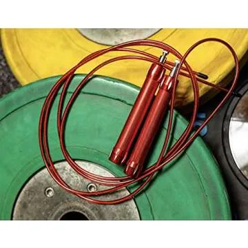 Train Elite Weighted Jump Rope for Strength & Fitness