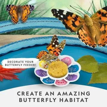 Nat Geo Caterpillar Kit: Grow Your Own Butterflies