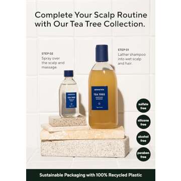 Refreshing Tea Tree Purifying Shampoo for Oily Hair