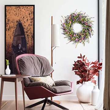Elegant Egolot Spring Wild Flower Wreath for Your Home