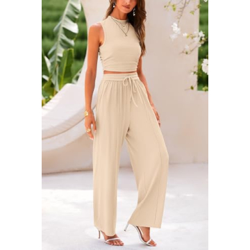 PRETTYGARDEN Women’s Comfortable Summer Outfit Set