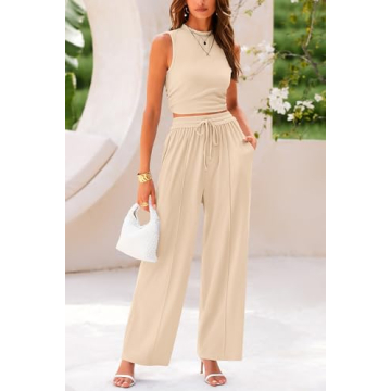 PRETTYGARDEN Women’s Comfortable Summer Outfit Set