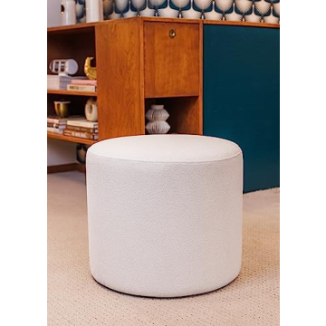 Stylish Wovenbyrd Pouf Ottoman for Versatile Home Use