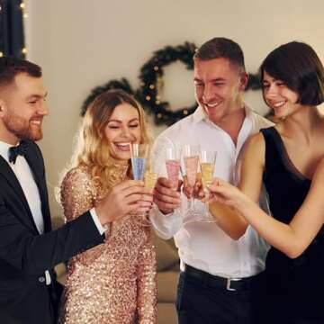 10 Colors Edible Glitter for Cocktails and Desserts