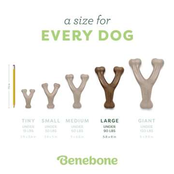 Benebone Wishbone Chew Toy for Aggressive Chewers