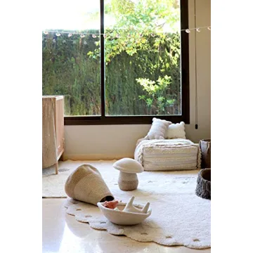 Lorena Canals Handmade Mushroom Basket for Kids Room