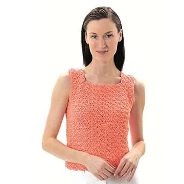 Lily Sugar 'N Cream Cotton Yarn - Tea Rose 2.5oz