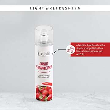 Instyle Fragrances Body & Hair Mist with Wild Strawberry