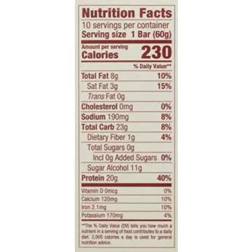 think! Protein Bars: Gluten-Free, Sugar-Free Energy Snacks
