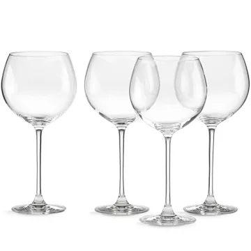 Lenox Tuscany Classics 4pc Beaujolais Wine Glass Set - Luxurious Quality