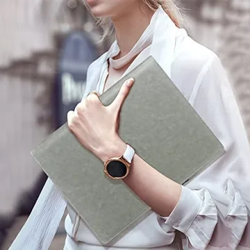 Toplive Padfolio Grey Business Organizer for Interviews