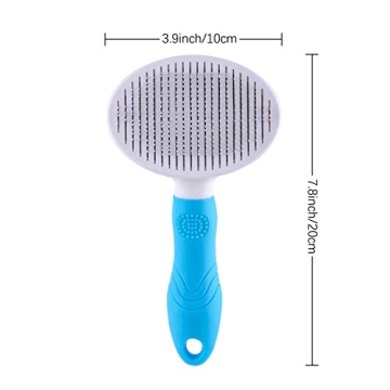 Self Cleaning Cat Slicker Brush for Effortless Grooming