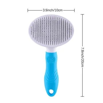 Self Cleaning Cat Slicker Brush for Effortless Grooming