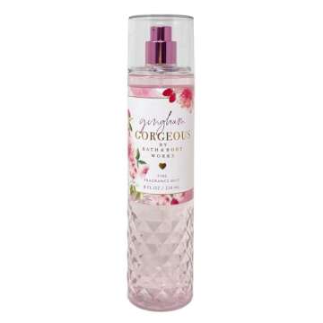 Bath & Body Works Fine Fragrance Body Spray Mist 8 fl oz / 236 mL (Gingham Gorgeous)