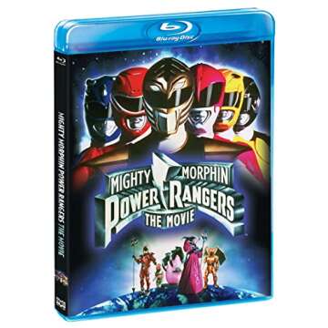 Mighty Morphin Power Rangers Movie Blu-ray for Families