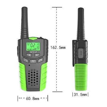 Rechargeable Kids Walkie Talkies for Outdoor Fun