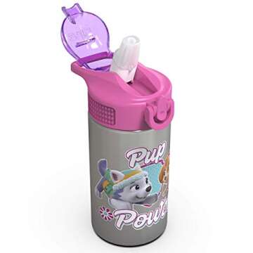 Zak Designs Paw Patrol Skye Kids' Stainless Steel Bottle