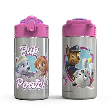 Zak Designs Paw Patrol Skye Kids' Stainless Steel Bottle