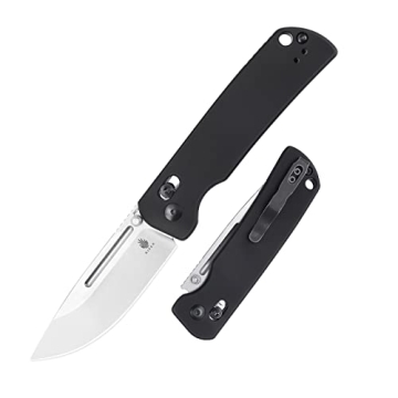 Kizer Pocket Knife - Compact Folding Knife with Aluminum Handle