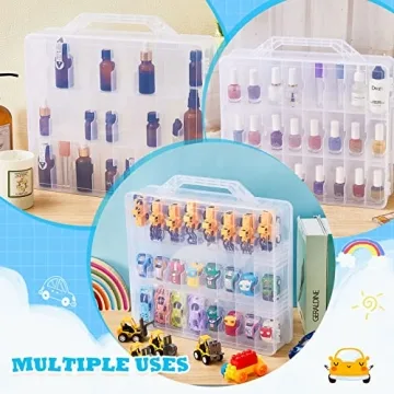 2 Pack Toy Storage Organizer for Small Cars & Crafts