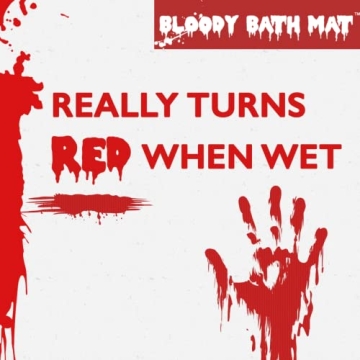 Bloody Mat That Turns Red When Wet for Hilarious Pranks