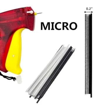 Mini Stitch Gun Fasteners Kit | 2000 Pcs Ultra Fine Fasteners