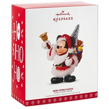 Hallmark Disney Mickey Mouse Santa Christmas Ornament