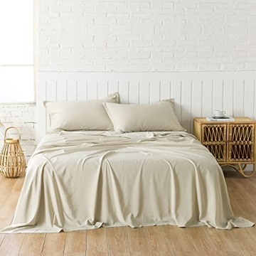 Soft Cool Breathable Bed Sheets Set for Hot Sleepers