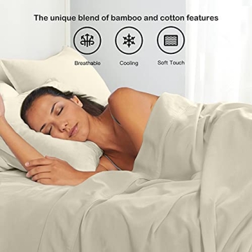 Soft Cool Breathable Bed Sheets Set for Hot Sleepers
