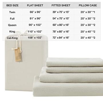Soft Cool Breathable Bed Sheets Set for Hot Sleepers