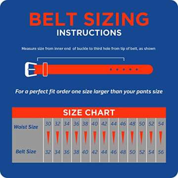 F&L CLASSIC Western Belt without buckle for men – Full Grain Leather Cowboy Belts for jeans - One Piece Leather strap belt, USA,2022-12, size 34