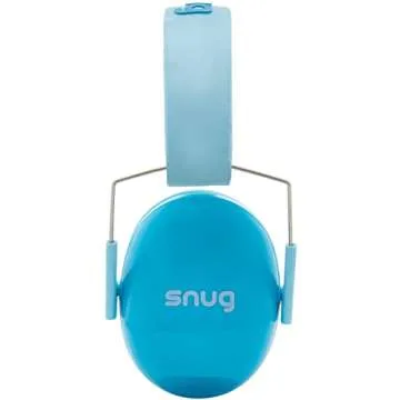Snug Kids Ear Protection - Noise Cancelling Sound Proof Earmuffs/Headphones for Toddlers, Children & Adults (Aqua)