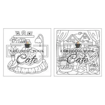 Cozy Corners: Coloring Book for Adults and Teens Featuring Super Cute Nooks and Hygge Spaces for Relaxation (Cute and Comfy Coloring Books)