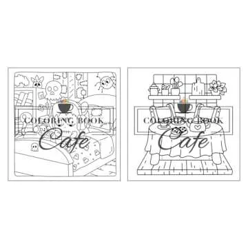 Cozy Corners: Coloring Book for Adults and Teens Featuring Super Cute Nooks and Hygge Spaces for Relaxation (Cute and Comfy Coloring Books)