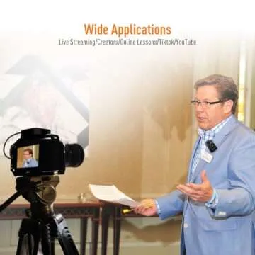 Wireless Lavalier Microphone with Real-Time Monitoring