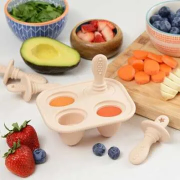 PrimaStella Silicone Petite Pops for Baby Weaning