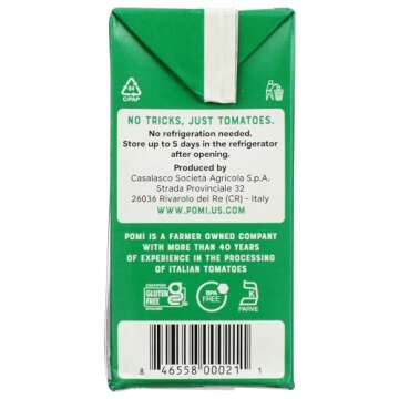 Organic Pomi Strained Tomatoes - Italian Flavor