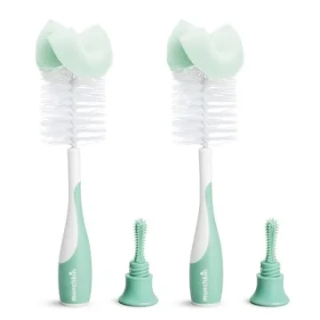 Munchkin Dishwasher Basket & Cleaning Brush Set