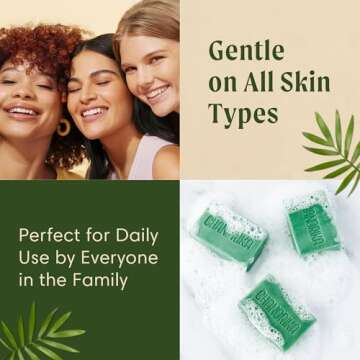 Chandrika Ayurvedic Soap - Herbal Handmade Organic Bar Soap