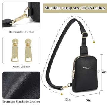 INICAT Travel Small Sling Bag for Women - Stylish & Functional