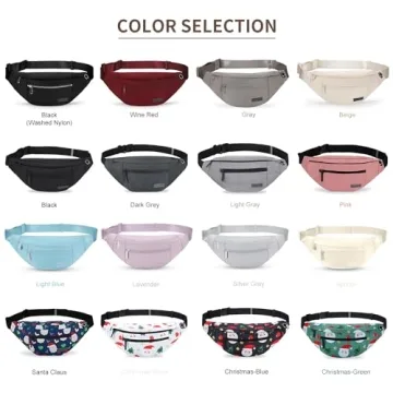 MAXTOP Fanny Pack: Hands-Free Travel Essential for All