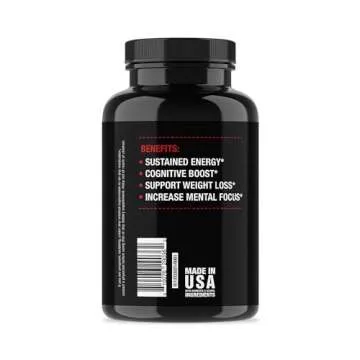 Jocko Fuel Discipline GO Brain Booster - Nootropic Dietary Supplements for Memory & Focus - PreWorkout Energy & Focus Supplement (90 Capsules)