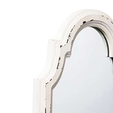 Vintage Oval Mirrors for Wall Decor - Sintosin 11 Inch
