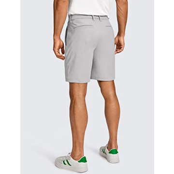 CRZ YOGA Men's 7" Stretch Golf Shorts Lightweight Comfort
