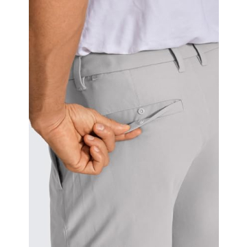 CRZ YOGA Men's 7" Stretch Golf Shorts Lightweight Comfort