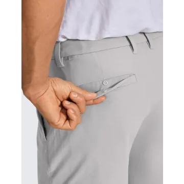 CRZ YOGA Men's 7" Stretch Golf Shorts Lightweight Comfort